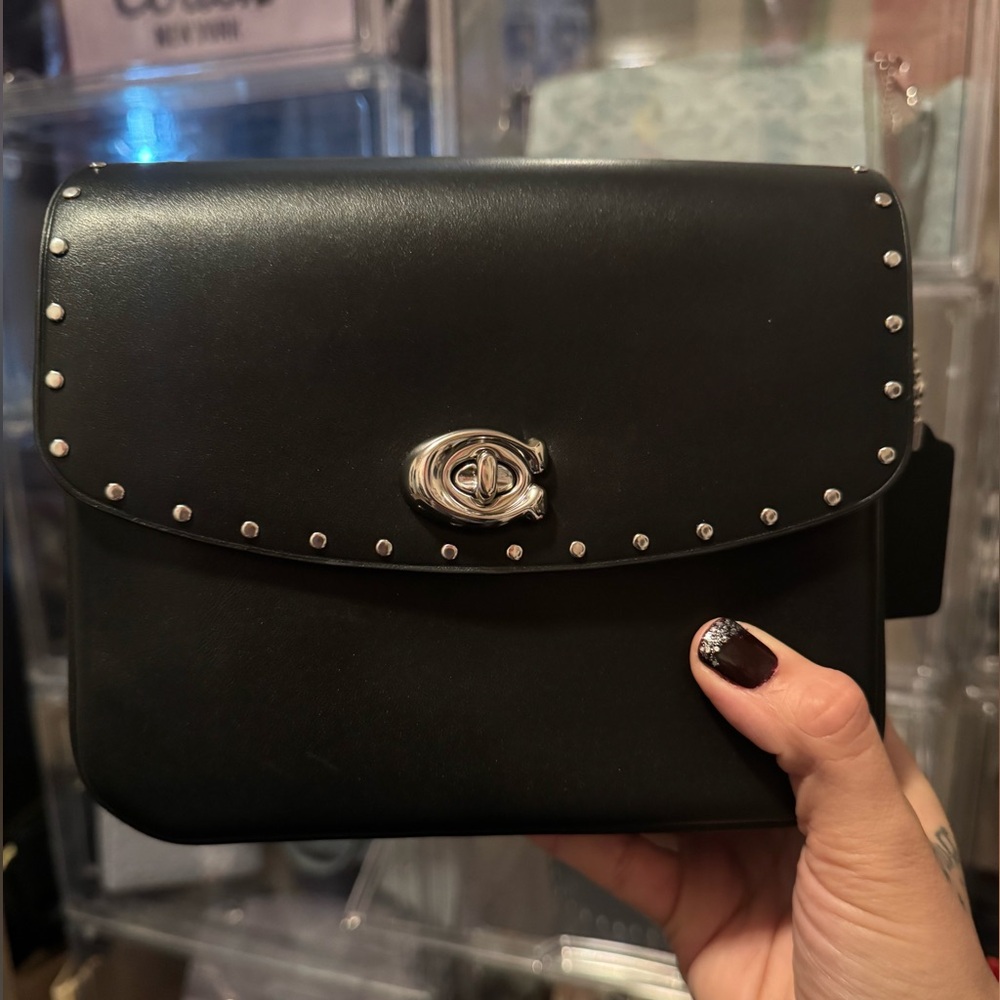 Coach Cassie 19 with rivets
